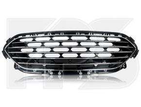 Radiator grill grill Ford Escape MK4 20-22 mesh black gloss, chrome frame