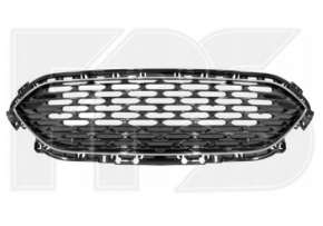 Radiator grill grill Ford Escape MK4 20-22 mesh black matt, with chrome