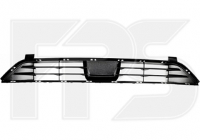 Lower grille front bumper Ford Edge 19-rest, without heating, stripes, under ADAPTIVE CRUISE