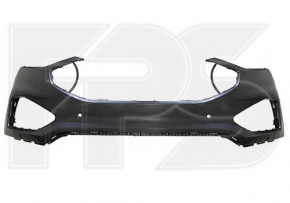 Front bare bumper Ford Edge 19 - for parking sensors and towing hook