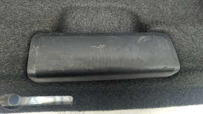 Audi A6 C8 19 trunk lid trim - black, worn, scratches