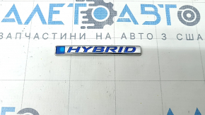 Emblem inscription HYBRID trunk door Honda CRV 23-
