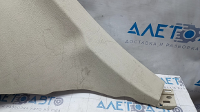 Left arch trim Lincoln MKC 15 - beige for subwoofer, scratches, unsoldered mount