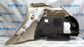 Left arch trim Lincoln MKC 15 - beige for subwoofer, scratches, unsoldered mount