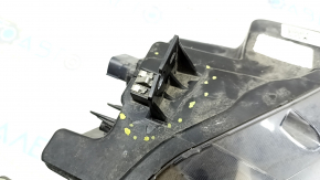 Front right headlight complete Ford Mustang mk6 18- LED, broken mount, broken guides, scratches