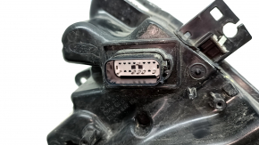 Front right headlight complete Ford Mustang mk6 18- LED, broken mount, broken guides, scratches