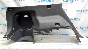 Left arch trim Toyota Prius V 12-14 dark gray, worn, scratches