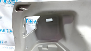 Left arch trim Toyota Prius V 12-17 gray, worn, scratches, without plug