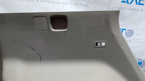 Left arch trim Toyota Prius V 12-17 gray, worn, scratches, without plug
