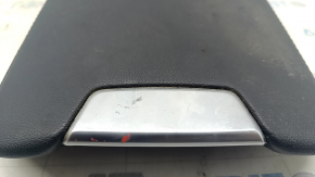 Armrest of the central console Audi A6 C8 19 - black, scratches, for dry cleaning