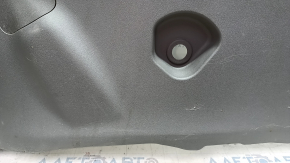Left arch trim Toyota Sienna 11-14 dark gray, with beige insert, without curtain, rubbed, scratches