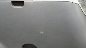 Left arch trim Toyota Sienna 11-14 dark gray, with gray insert, with curtain, rubbed, fasteners soldered off, scratches