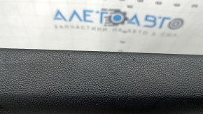 Door trim card front left Honda CRV 23- black, armrest leather black with orange stitching, molding black gloss, bumps, dent