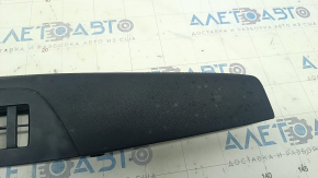 Front left door trim armrest Audi A6 C8 19 - black leather, dry cleanable, scratches