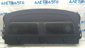 Rear shelf Audi A6 C8 19 - black without curtain, for dry cleaning