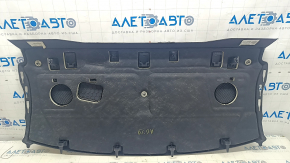 Rear shelf Audi A6 C8 19 - black without curtain, for dry cleaning