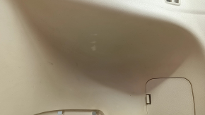 Left arch trim Toyota Highlander 14-19 beige, worn, scratches, whitened plastic
