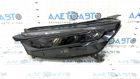 Front left headlight complete Honda CRV 23- LED with black glossy molding