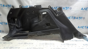 Left arch trim Jeep Cherokee KL 14-18 black, scratches, with cigarette lighter