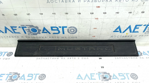 Door sill outer left Ford Mustang mk6 15- coupe, black, scratches