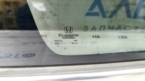 Rear left fixed glass window Honda CRV 23 - tinted, chrome