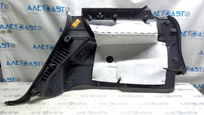 Left arch trim Dodge Journey 11-19 under 2 rows of seats, black, scratches