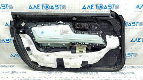 Door trim card front right Ford Mustang mk6 15- black, insert cloth black, armrest leather black, scratches