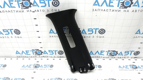 Center pillar trim upper belt left Honda CRV 23- black
