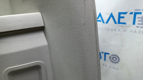 Left arch trim Dodge Grand Caravan 11-20 gray, needs cleaning, non-standard holes, scratches