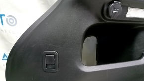 Left arch trim Fiat 500L 14-19 black, scratches, worn, deep scratches