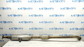 The inlet pipe with a catalytic converter Toyota Camry v50 12-14 hybrid usa is dented