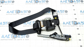 Driver's seat belt with tensioner Honda CRV 23- HEV black, for dry cleaning