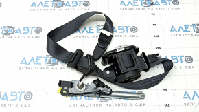 Passenger seat belt with tensioner Honda CRV 23- HEV black, melted, for dry cleaning