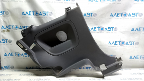 Left wing arch trim Fiat 500 12-13 black, scratches