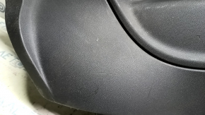 Left wing arch trim Fiat 500 12-13 black, scratches