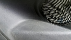 Left wing arch trim Fiat 500 12-13 black, scratches