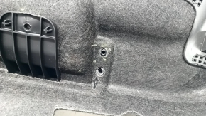 Audi A6 C8 19 trunk lid trim - black, worn, scratches