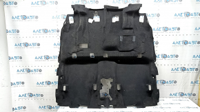 Rear floor covering Honda CRV 23- HEV black, for cleaning