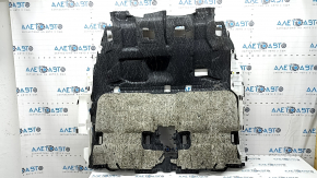 Rear floor covering Honda CRV 23- HEV black, for cleaning