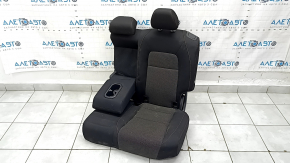 Rear row of seats 2nd row left Honda CRV 23- without airbag, black cloth with orange stitching, Sport, dented, dry cleanable
