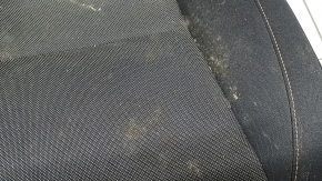 Rear row of seats 2nd row left Honda CRV 23- without airbag, black cloth with orange stitching, Sport, dented, dry cleanable