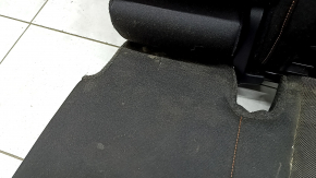 Rear row of seats 2nd row left Honda CRV 23- without airbag, black cloth with orange stitching, Sport, dented, dry cleanable