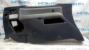 Left arch trim Toyota Sequoia 08-16 black with gray insert, scratches, no mesh