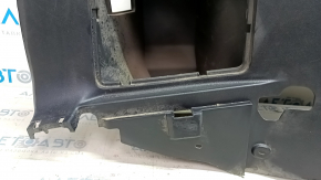 Left arch trim Toyota Sequoia 08-16 black with gray insert, scratches, no mesh