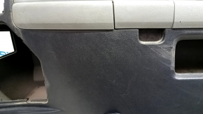 Left arch trim Toyota Sequoia 08-16 black with gray insert, scratches, no mesh