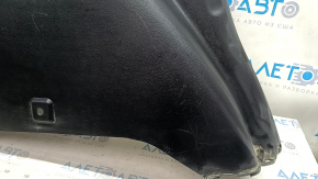 Left arch trim Toyota Sequoia 08-16 black with gray insert, scratches, no mesh