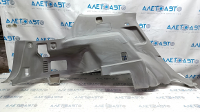 Left arch trim Toyota Highlander 08-10 gray, with cigarette lighter, scratches, without plug