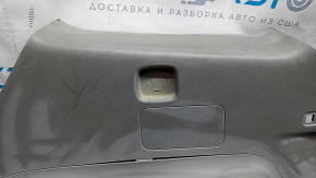 Left arch trim Toyota Highlander 08-10 gray, with cigarette lighter, scratches, without plug