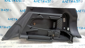 Right arch trim Nissan Rogue 14-20 black, under 2 rows, scratches, without overlay