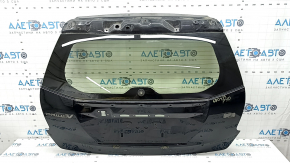 Naked trunk door with glass Toyota Prius V 12-17 black 202, corrosion